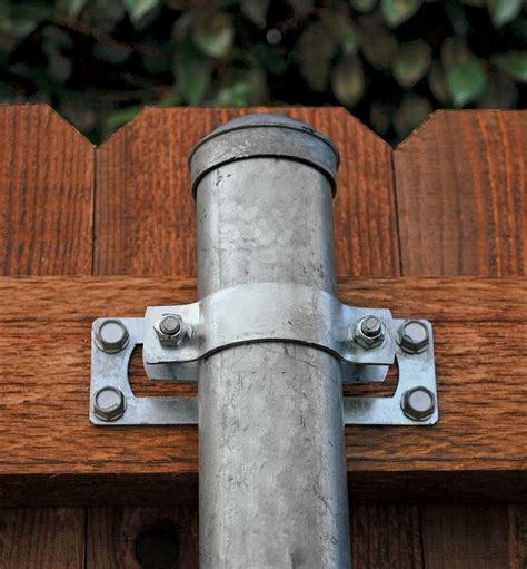 metal brackets for wood posts